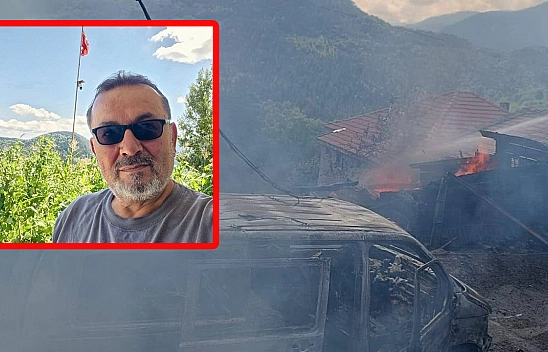 Komşusuyla tartıştı, evi ateşe verdi: 1 ölü, 4 yaralı