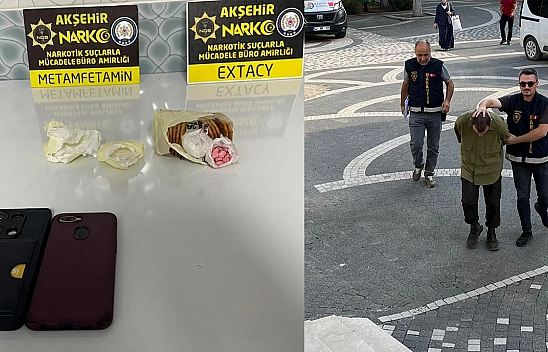 Konya'da uyuşturucu operasyonu: 1 kişi tutuklandı