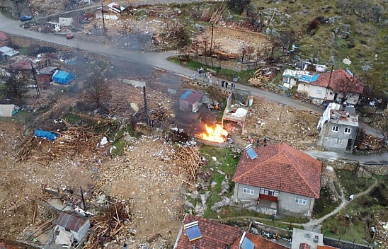 Korkutan Çadır Yangını!