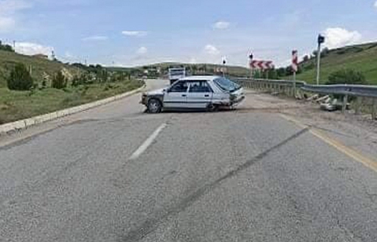 Kovancılar'da Kaza!