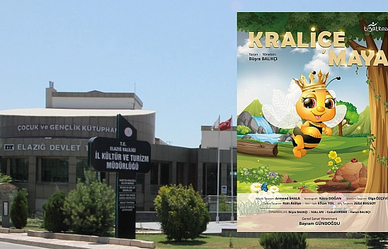 'Kraliçe Maya' çocuk oyunu Elazığlı miniklerle buluşuyor