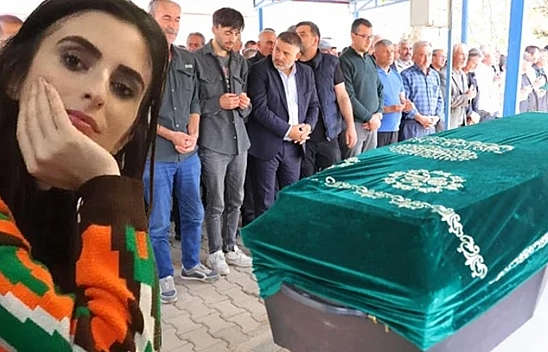 Kübra Yapıcı gözyaşlarıyla son yolculuğuna uğurlandı