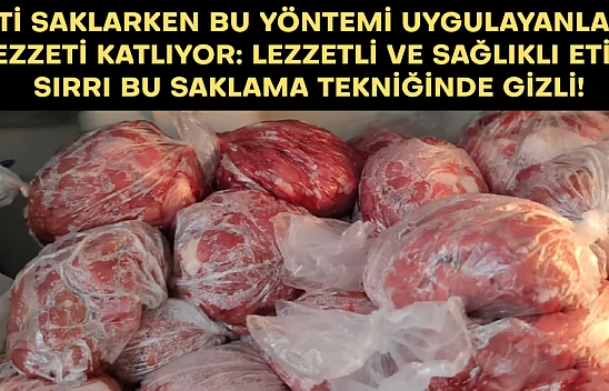 Kurban etini saklarken bu hataları yapmayın: Kurban etini bu şekilde saklarsanız 1 yıl boyunca bozulmuyor!