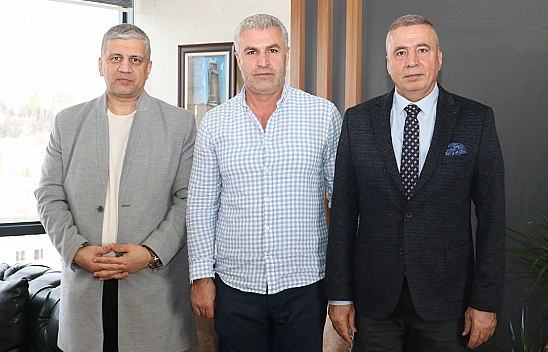 Kurs-Der Başkanı Veli Aksu'dan Hakimiyet'e Ziyaret