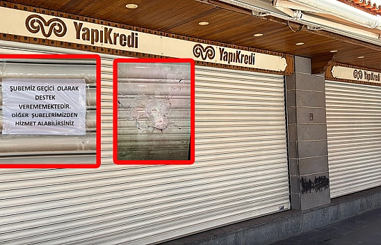 Kurşunların hedefi Koç Holding'e bağlı banka oldu