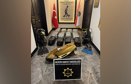 Limanda 350 kiloluk kokain operasyonu