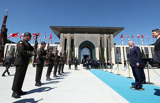 Lübnan Cumhurbaşkanı Joseph Avn Ankara'da