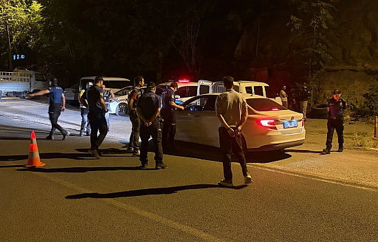 Maden'de geniş kapsamlı asayiş, trafik ve narkotik uygulaması