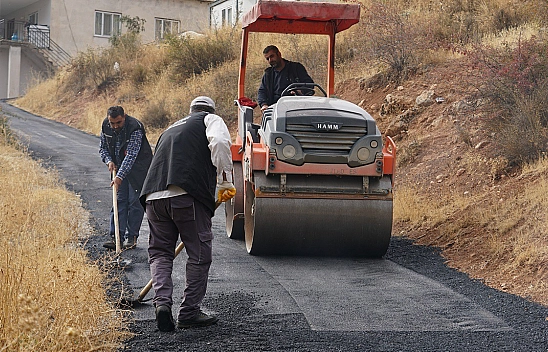 Malatya'da asfalt çalışmaları hız kazandı