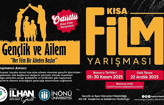 Malatya'da 'gençlik ve ailem' temalı ödüllü kısa film yarışması