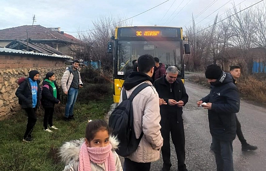 Malatya'da İstanbul'u Andıran Görüntüler