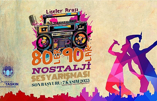 Malatya'da liseliler arasında 80'ler 90'lar nostalji ses yarışması başlıyor