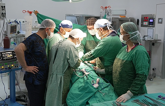 Malatya'da mikro cerrahiyle böbrek tümörü çıkarıldı