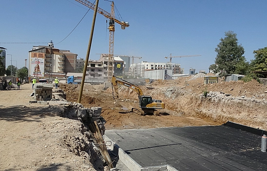 Malatya'da şantiyede iş kazası: 1 yaralı