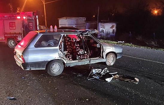 Malatya-Elazığ Karayolunda Kaza!