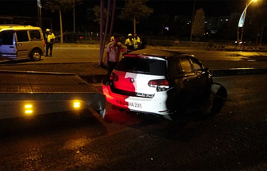 Malatya-Elazığ karayolunda korkutan kaza