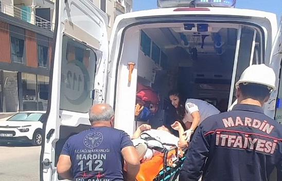 Mardin'de Asansörün Düşmesi Sonucu 3 Kişi Yaralandı