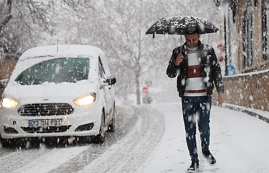 Meteoroloji'den Elazığ'a şiddetli kar uyarısı