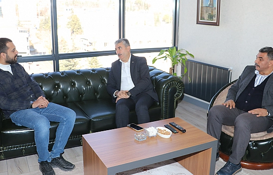 MHP Baskil Belediyesi Başkan Aday Adayı Tuncer Turus, Gazetemizi Ziyaret Etti