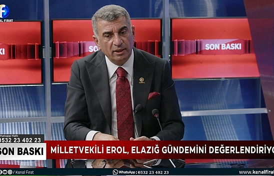 Milletvekili Gürsel Erol'dan iş dünyasına Elazığspor'a maddi destek çağrısı