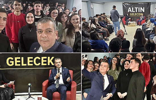 Milletvekili Keleş gençlerle bir araya geldi: 'Geleceğe umutla bakıyoruz'