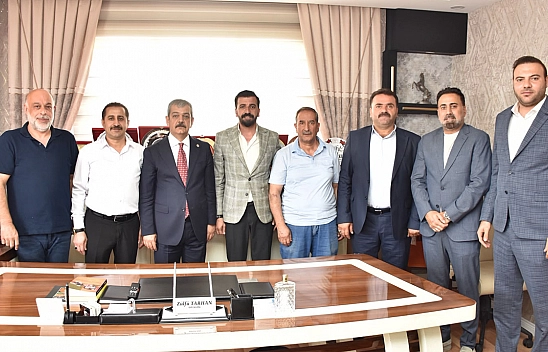 Milletvekili Keleş, Ticaret Müdürlüğü, Esnaf Odası ve KOSGEB'i ziyaret etti