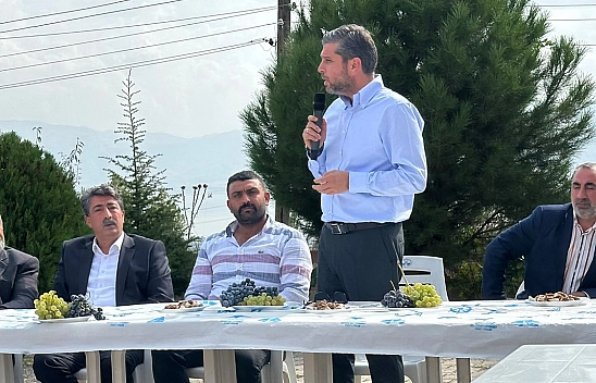 Milletvekili Nazırlı ve Başkan Doğan, Yurtbaşı'nda vatandaşların derdini dinledi