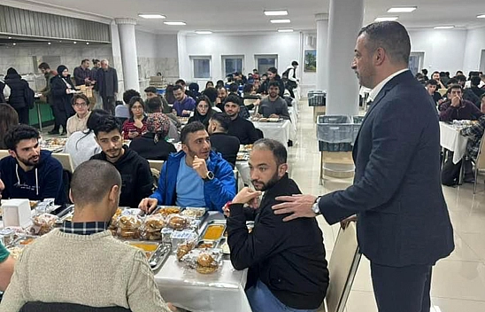 Milletvekili Semih Işıkver'den F.Ü Öğrencilerine İftar Yemeği