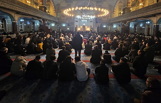 Miraç Kandili Elazığ'da dualarla idrak edildi