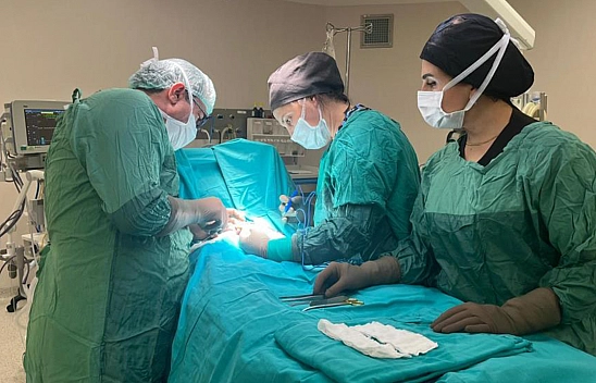 Mucize bebek Elazığ'da sağlığına kavuştu