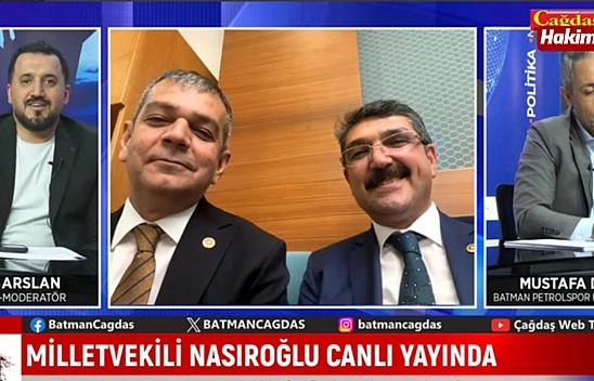Nasıroğlu ve Keleş canlı yayında dostluk mesajları verdi