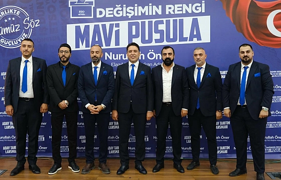 Nurullah Öner'in aday tanıtımına yoğun katılım