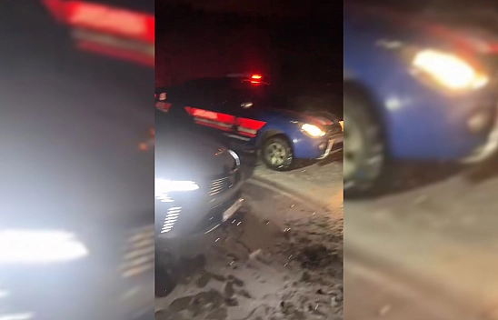 Onlarca vatandaş Sivrice yolunda mahsur kaldı!