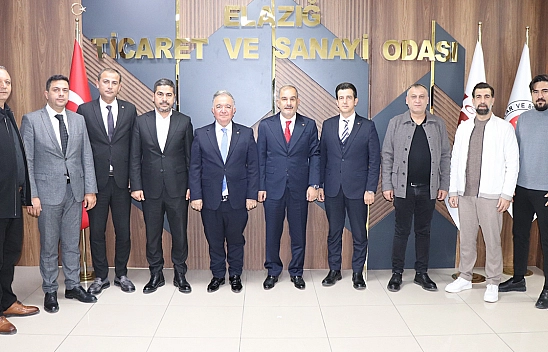 Osmaniye TSO heyetinden Elazığ TSO'ya ziyaret