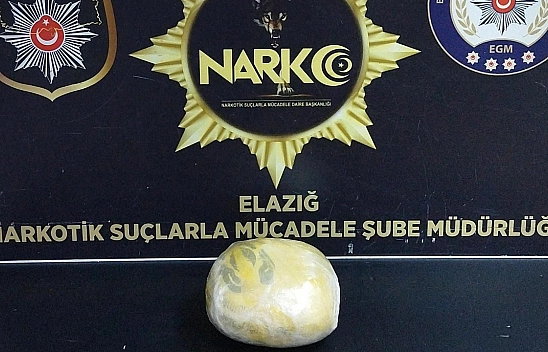 Elazığ'da Otobüs Bagajında Uyuşturucu Taşırken Yakalandılar