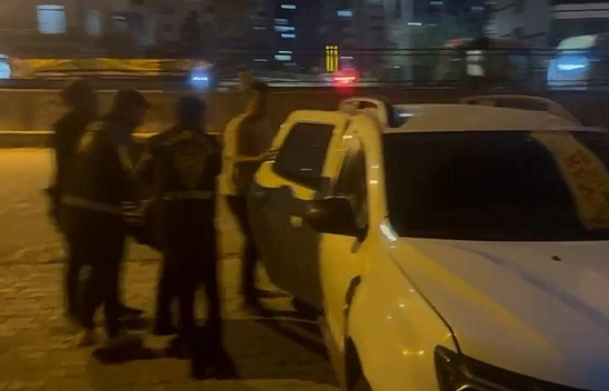 Otomatik Silahlarla Tehditler Savurdular