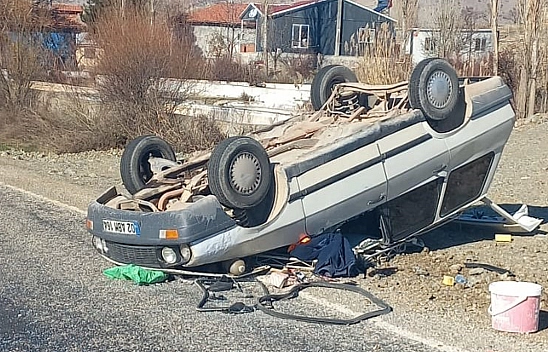 Otomobil Takla Attı!