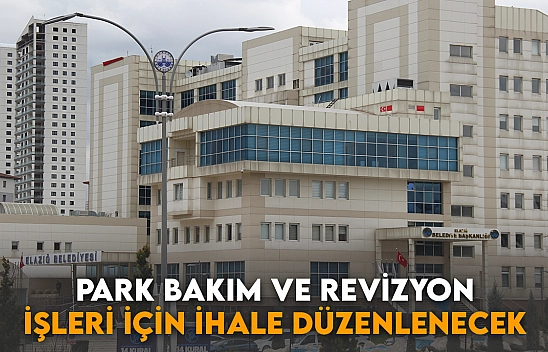 Park Bakım ve Revizyon İşleri için İhale Düzenlenecek