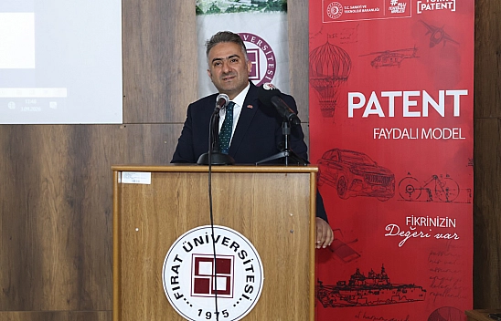 Patent kurumu başkanı durak, fırat üniversitesi'nde