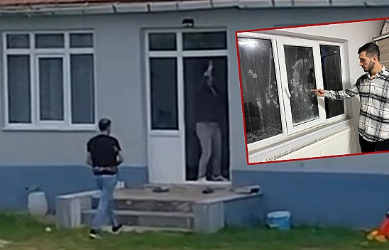 Pompalı Tüfek Dehşeti: Çocukları Uyurken Evi Kurşunladılar