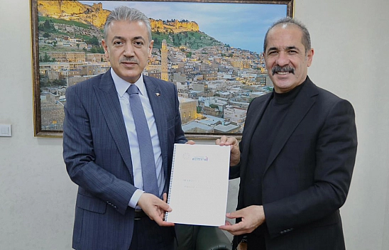 Prof. Dr. Çoban, Mardin Valisi Akkoyun'a 200 proje önerisi sundu