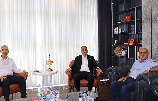 Prof. Dr. Türkoğlu, Başkan Alan'ı Ziyaret Etti