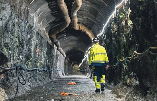 Radyoaktif atıklar için tarihi yer altı proje