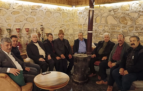 Raif Çiçek, ziyaretlerini sürdürüyor