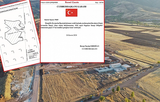 Resmi Gazete'de yayınlandı Elazığ'a yeni bir OSB kurulacak