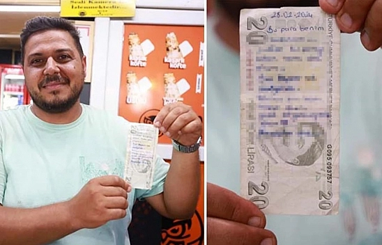 Sadaka Parasının Üzerinde Yazanlar Görenleri Şaşkına Çevirdi