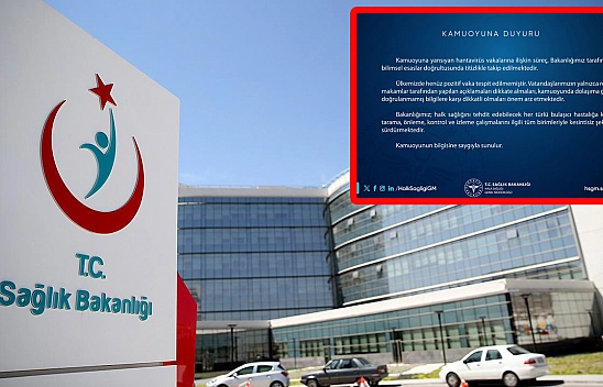 Sağlık Bakanlığı: 'Pozitif Hantavirüs vakası yok'