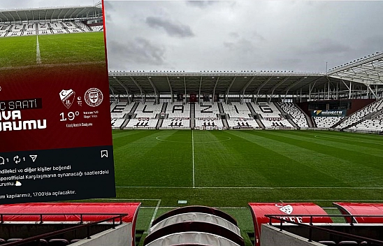 Sahne açılıyor, şov başlıyor: Elazığspor – Karaman FK maçında kapılar 17.00'de açılacak