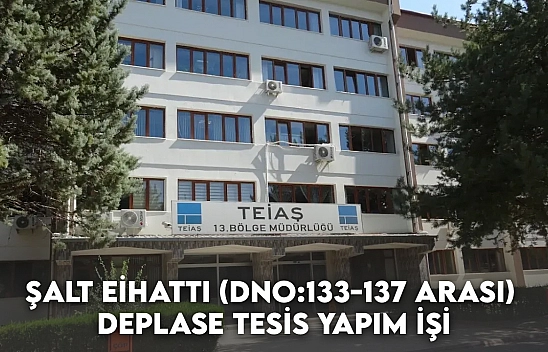 Şalt EİHattı (DNo:133-137 Arası) Deplase Tesis Yapım İşi