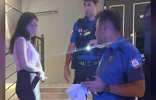 Sevgilisinin darbettiği genç kadın gözyaşlarıyla polise sığındı